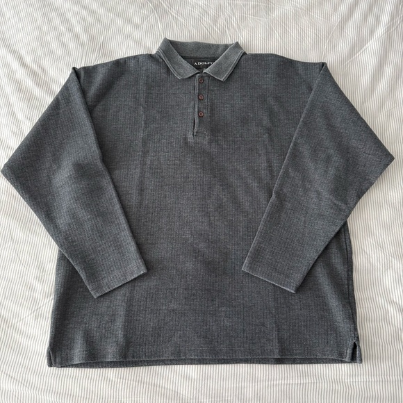 Adolfo grey collar sweater - Picture 1 of 6